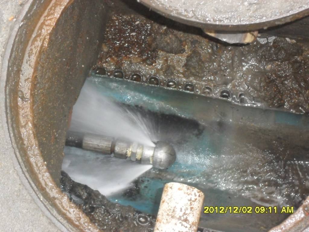 红毛镇污水管道高压清洗