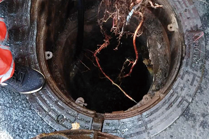 红毛镇管道预处理